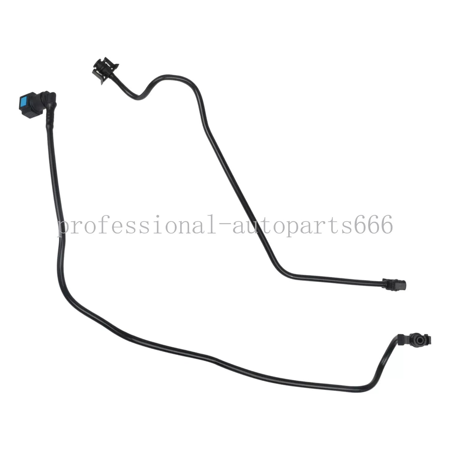 2-Piece Hose Kit for Engine Expansion Tank Overflow, Suitable for Land Rover LR2