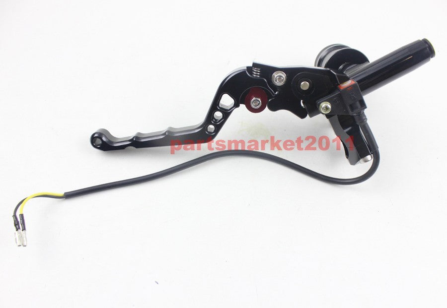 Adelin CNC PX-2 Brake Hydraulic Lever Master Ruckus Zoomer Motorcycle 7/8 Black