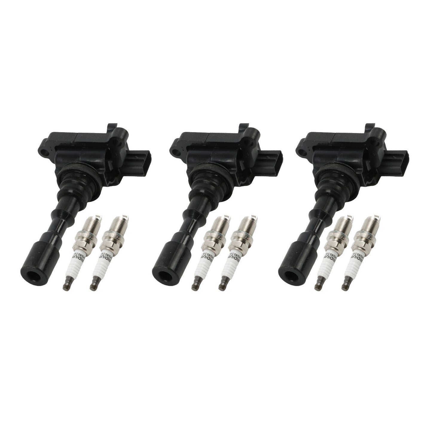 3x Ignition Coils  Spark Plugs for 2003-2006 for Kia Sorento 3.5L V6 UF431 7964