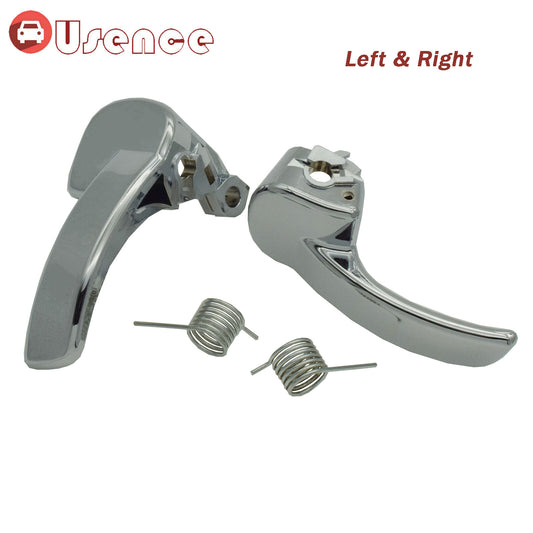 2PCS Inner Chrome Door Handle Left  Right Side for Nissan Qashqai J10 2007-2013