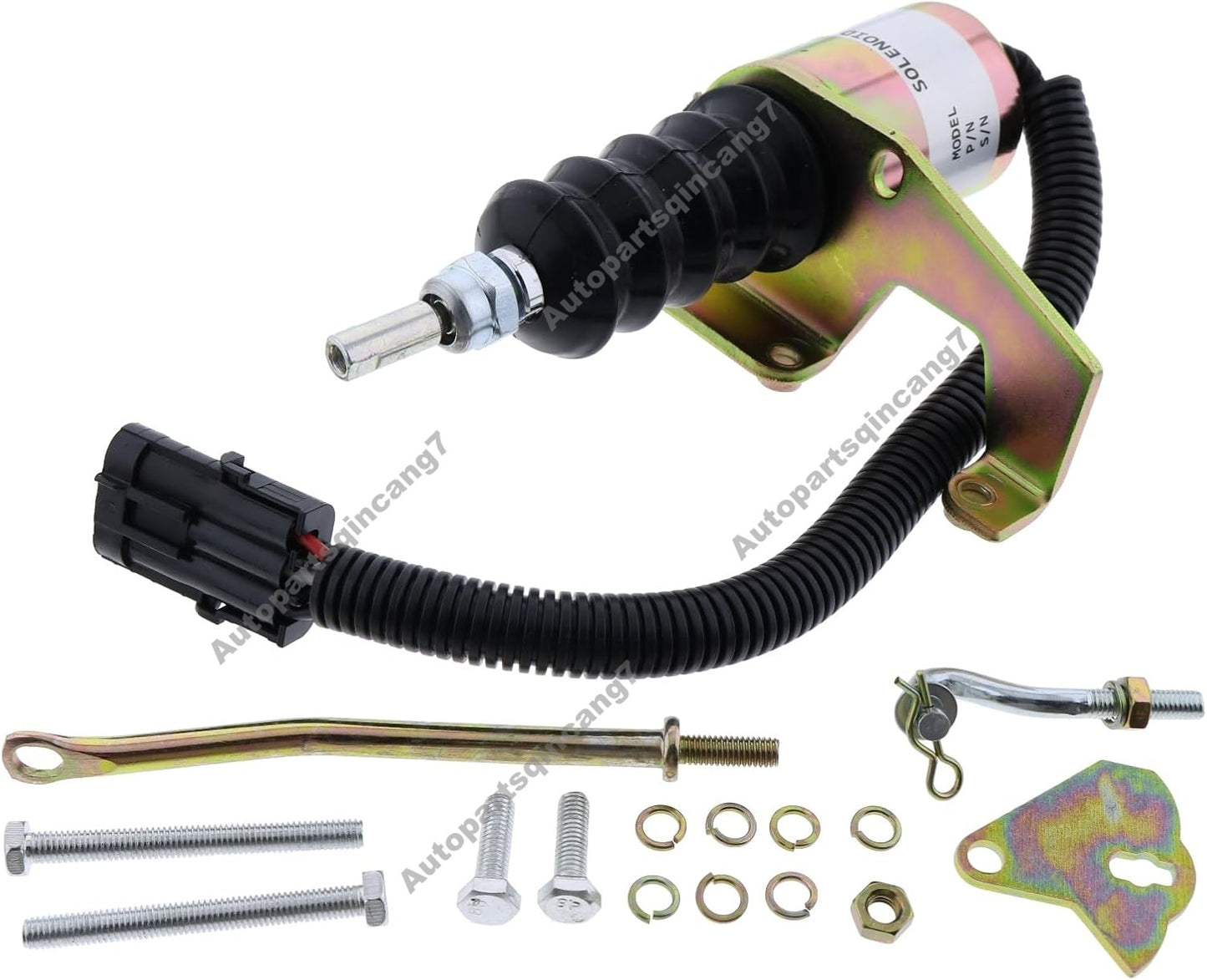 12V Shutdown Solenoid 75366GT for Deutz Engine F4L913 Genie Boom Lift S-80 S-85