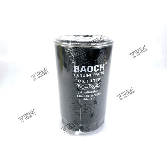 4HK1 Oil Filter CJ638X 4484495 Fit for Isuzu Diesel Engine Spare Parts.