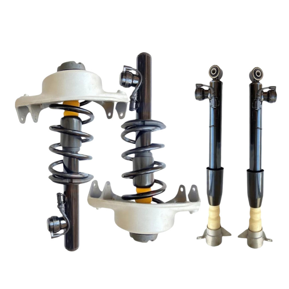 Four front and rear magnetic shock absorbers suitable for Ferrari 599 GTB GTO Fiorano Sa Aperta