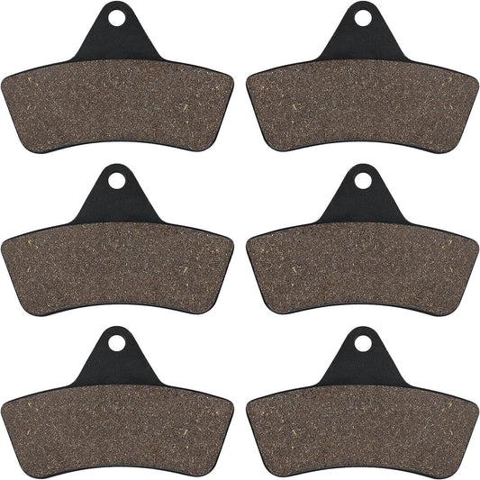 Front and Rear Brake Pads for Arctic Cat 400 500 250 300 2X4 4X4 2002 2003 2004