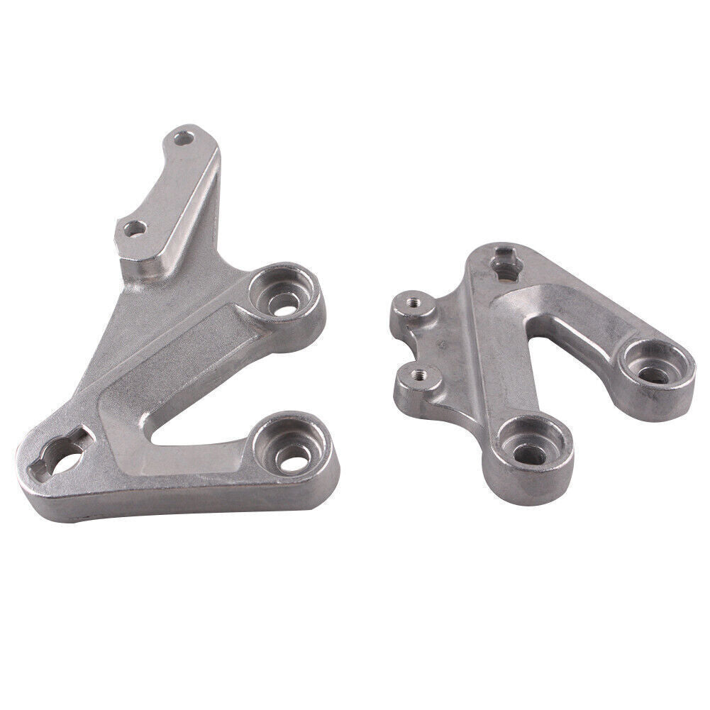 Fit for Suzuki GSXR1000 2003 2004 K3 Front Foot Pegs Rest Pedal Brackets