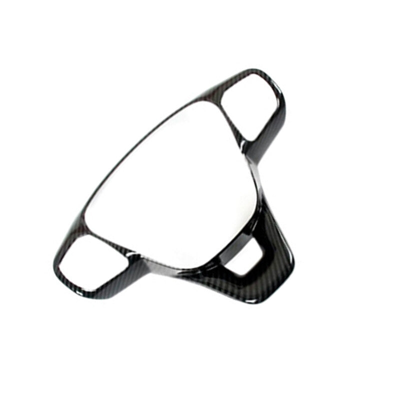 Carbon Fiber Style Steering Wheel Cover Trim Patch for Ford Escape 2020