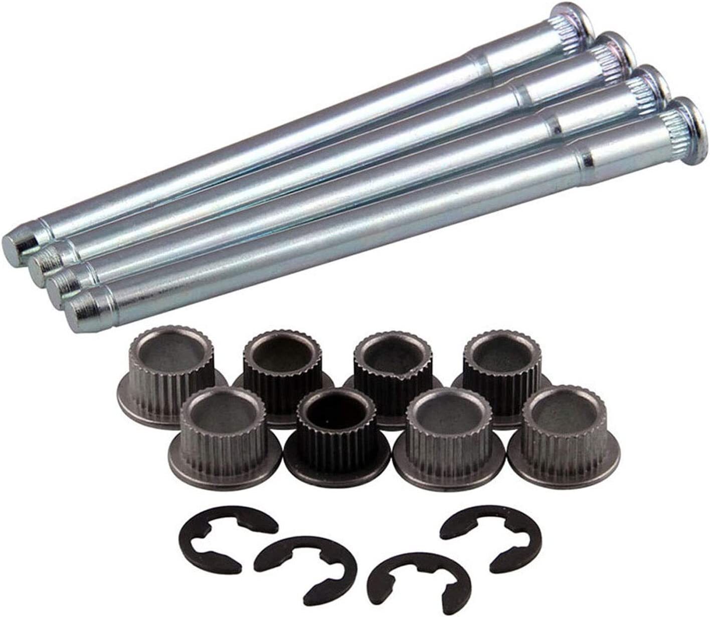 Door hinge pins and bushing kit, 2 doors, 4 pins, for 1988-2002 for Chevrolet S10 and for GMC S15.