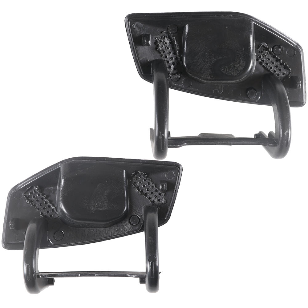 Pair LeftRight HeadLamp Cleaning Cover Cap Fit For 2014-2016 for Mercedes C117 CLA