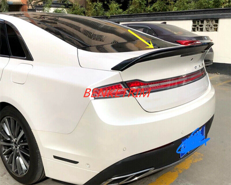 Carbon Fiber ABS for Lincoln MKZ 2013-2021 Rear Tail Trunk Spoiler Wing Lip Trim