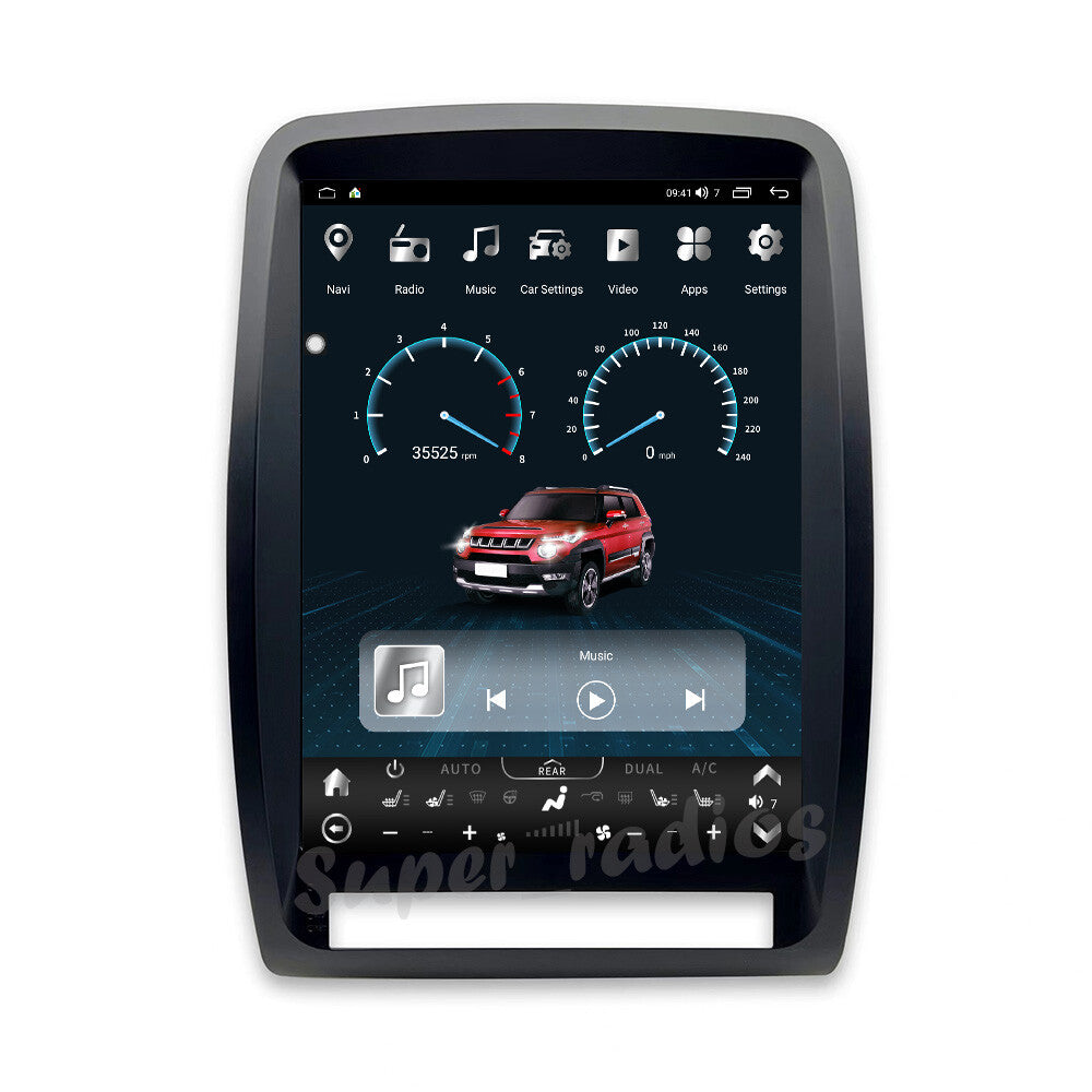 Android 10 for Tesla Style for Smart GPS Radio Screen for Dodge Durango 2011 2012 2013