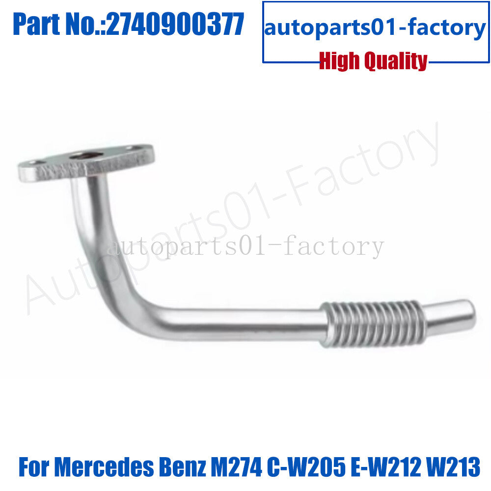 Turbocharger Return Oil Line 2740900377 for MercedesBenz M274 C-W205 E-W212 W213