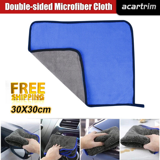 3030CM Microfiber Cleaning Cloth Wash Towel Drying Rag Car Polishing Detailing