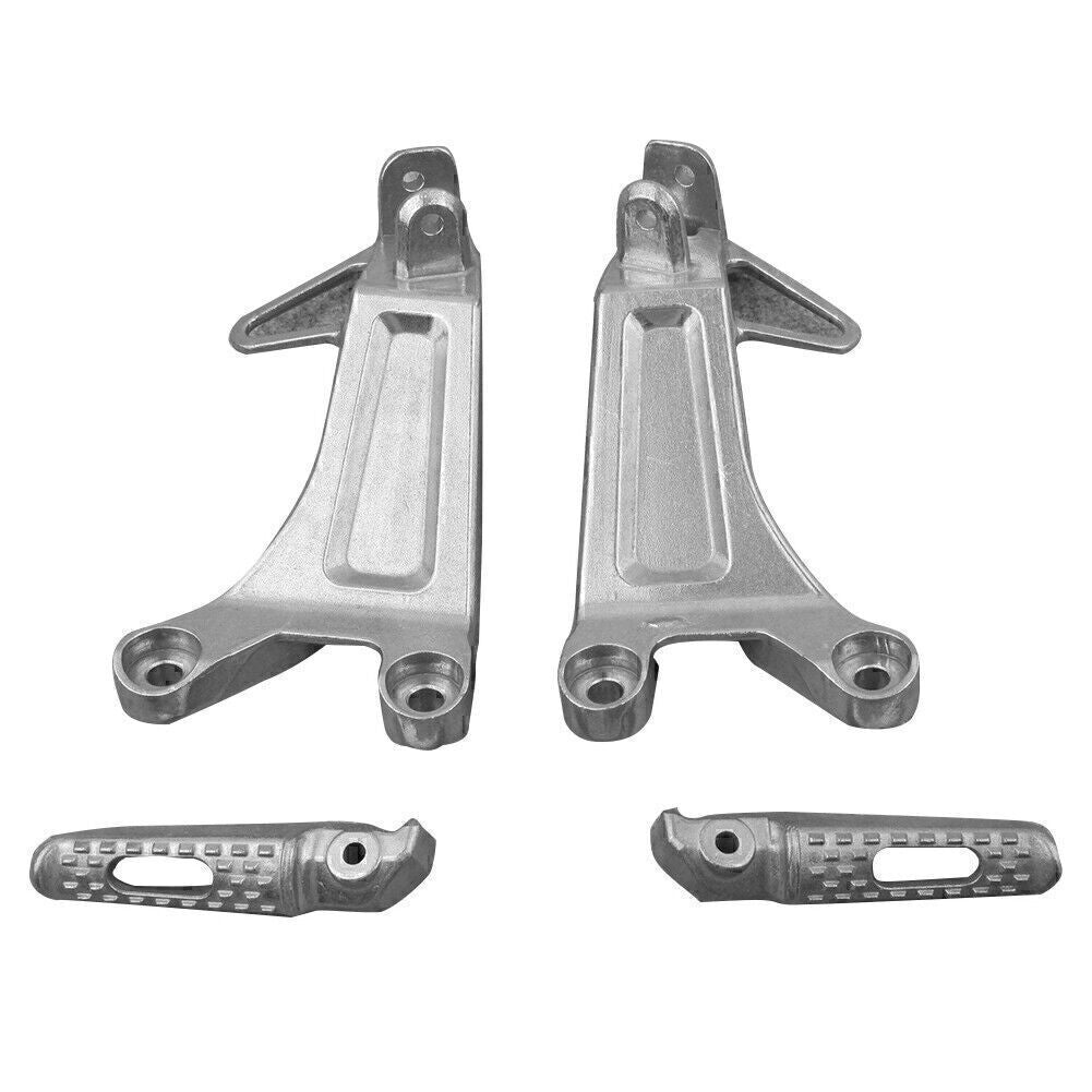 Rear Passenger Footpeg Pedals Brackets Fit for HONDA CBR 600RR 2003 2004
