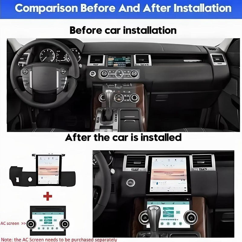 10.4 Android 13.0 Radio GPS for Land Rover for Range Rover Sport 2009 2010-2013 NEW