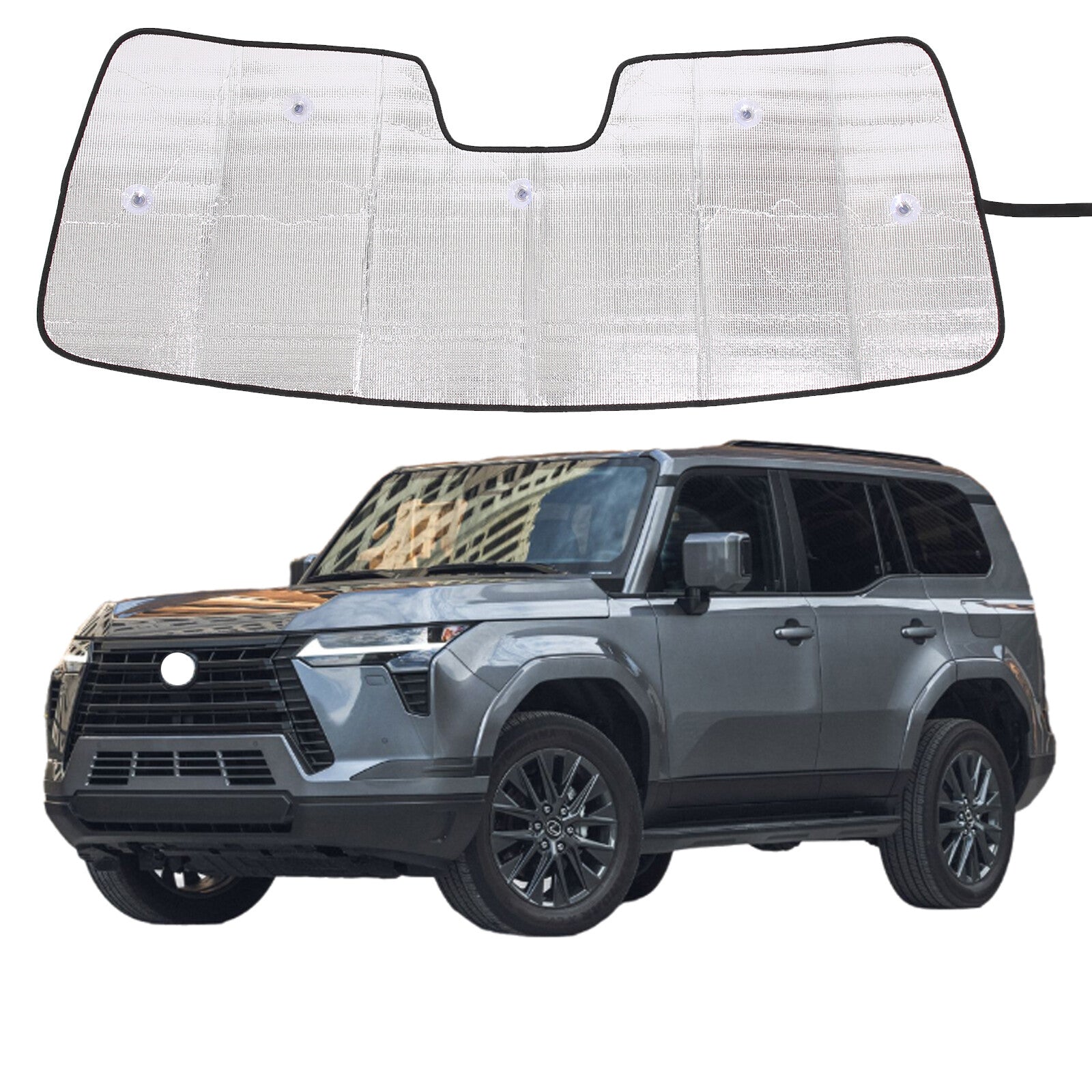 Front windshield sunshade cover for Lexus GX 2024+ UV block EP