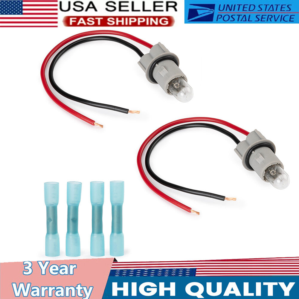 2-piece side marker light socket wiring harness for Mercedes-Benz A0005400966