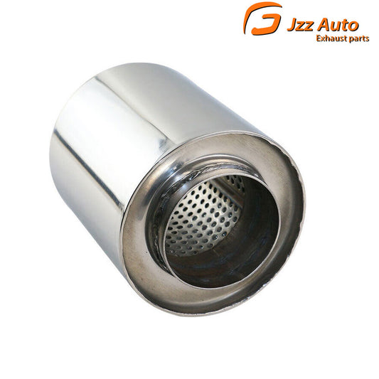2.5 Exhaust Silencer Resonator Stainless Steel 130mm Long for Exhaust Muffler