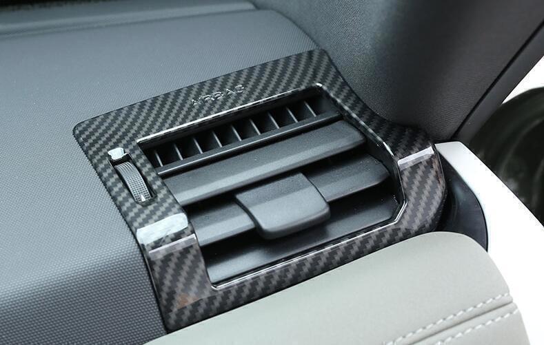 for Land Rover for Defender 20-2025 Carbon Fiber Console AC LR Air Outlet Vent Trim