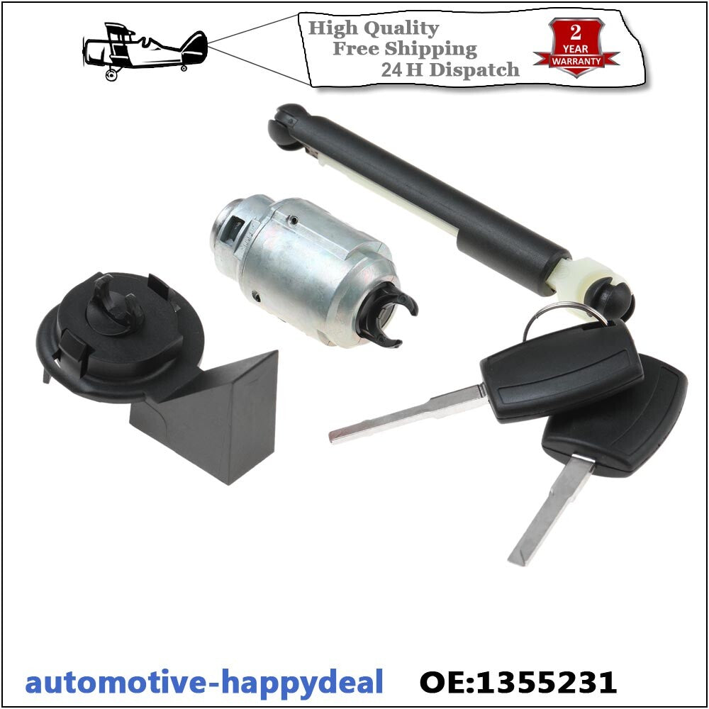 Bonnet Release Lock Latch Catch Repair Set 1355231 for Ford Focus MK2 2004-2012