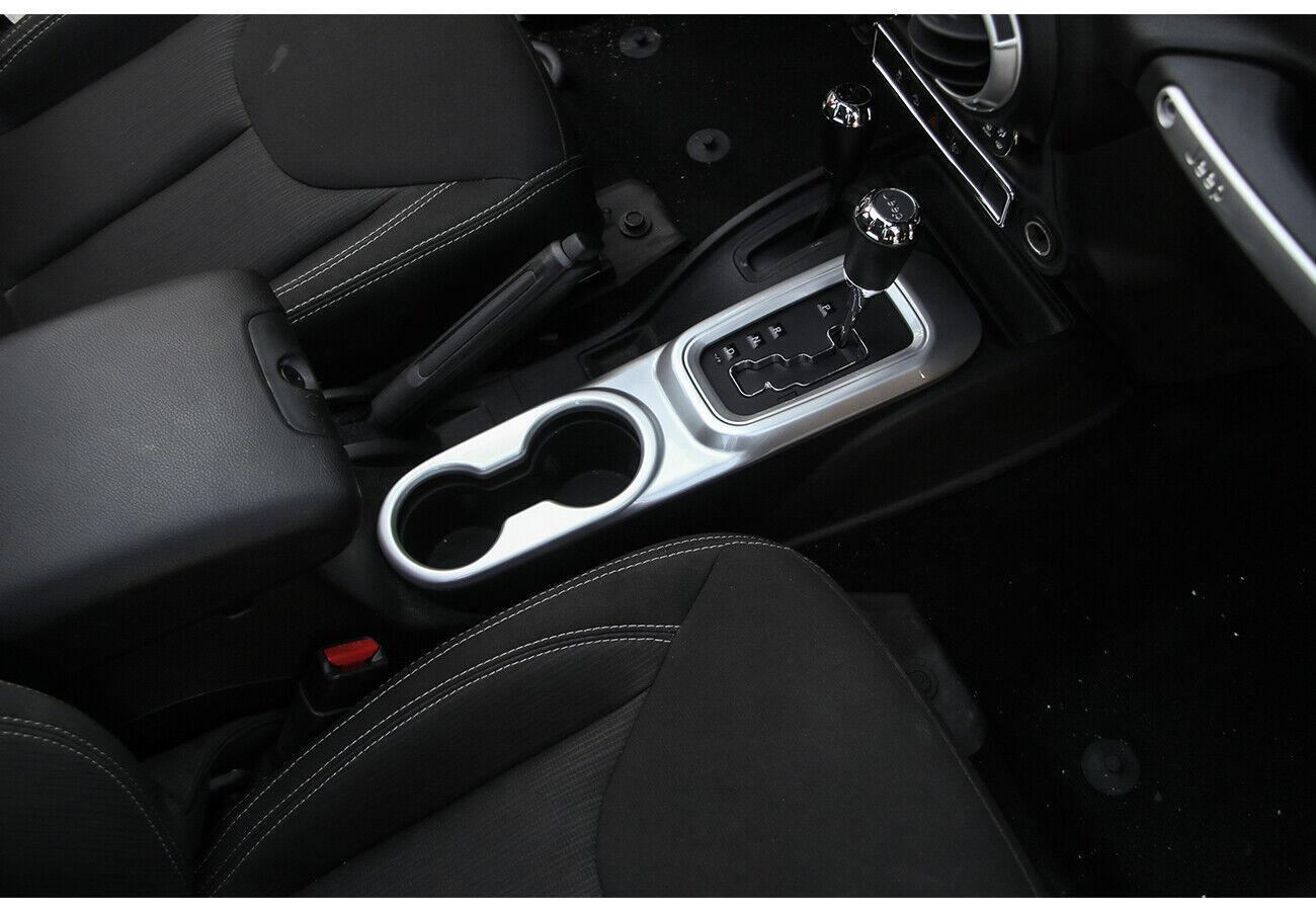 for Jeep for Wrangler JK 2011-2017 Silver Dashboard A/C Switch Cup Holder Panel Trim