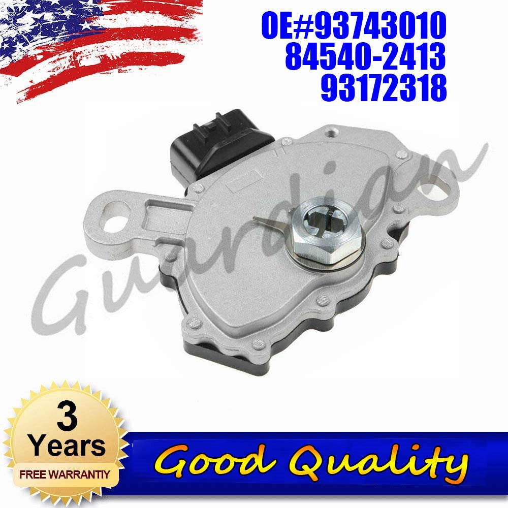 One-piece replacement kit for neutral safety switches 93172318 and 93743010, suitable for Saab 9-3, 9-3X, and 9-5 models.