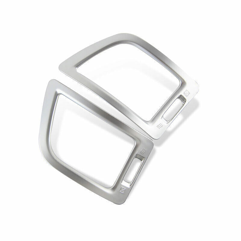 LR AC Air Outlet Vent Cover Trim for Nissan Altima Teana 2013-18 Matte Silver