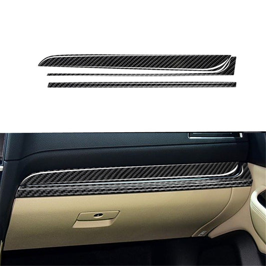 Carbon Fiber Passenger Dashboard Cover Trim for Subaru Outback Legacy 2015-2017