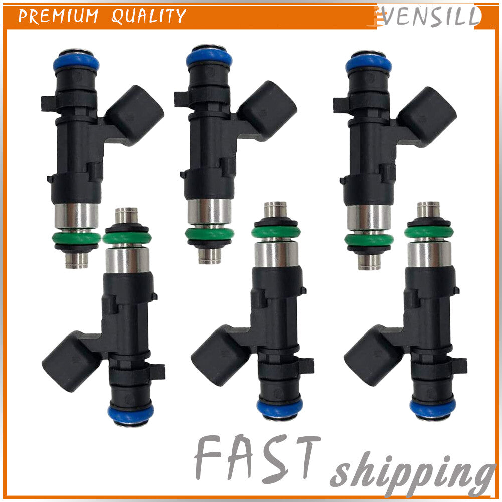 6Pcs Fuel Injector for Chrysler 300 Sebring for Dodge Avenger Charger 0280158028