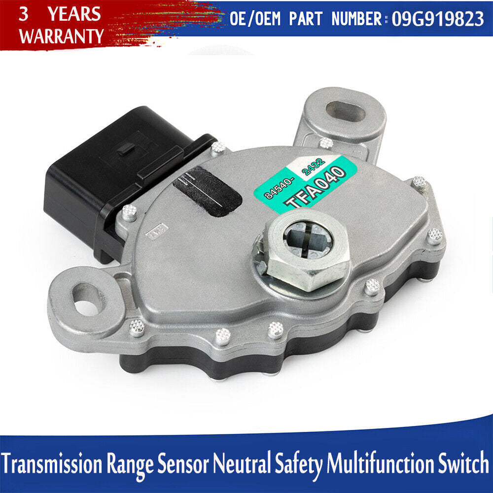 Neutral Safety Switch for Audi for A4 for Volkswagen for Golf for Jetta for Passat for Tiguan 09G919823