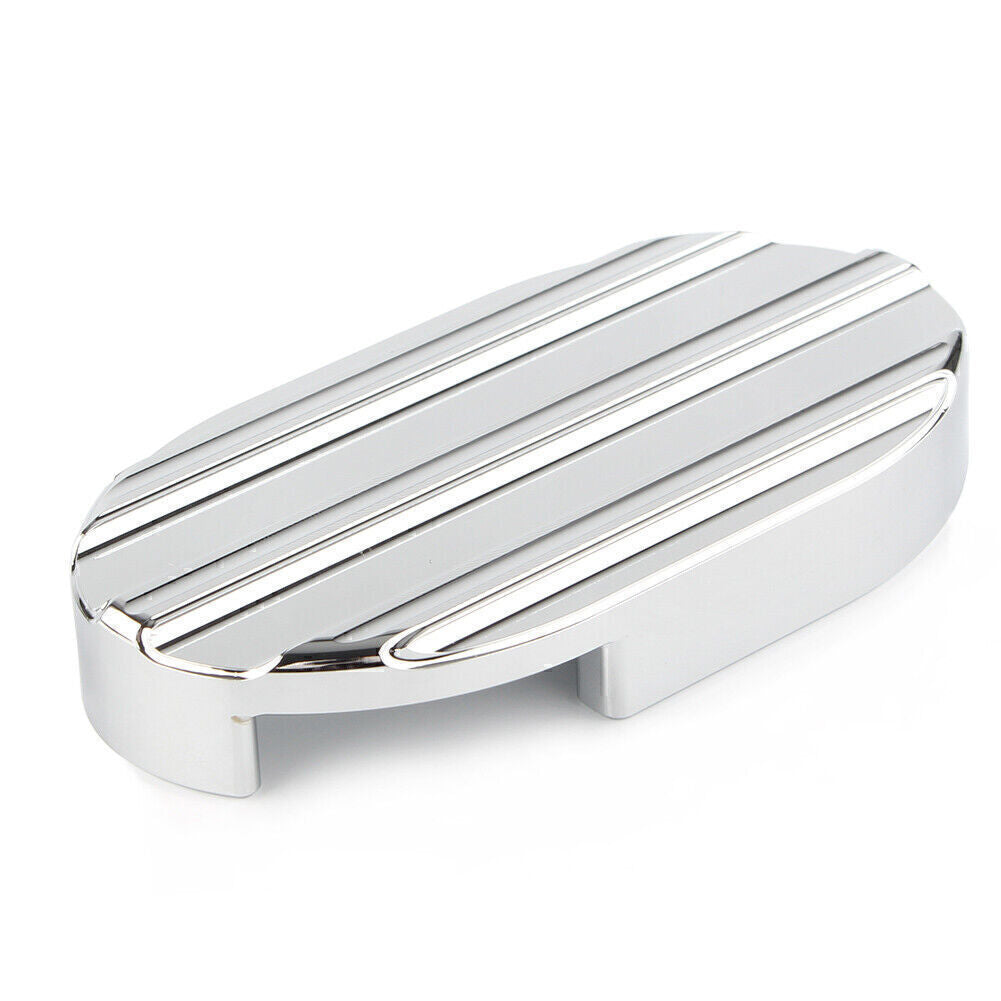Brake Pedal Pad Cover Fit for Harley Sportster XL883 XL1200 V-Rod SILVER Aluminum