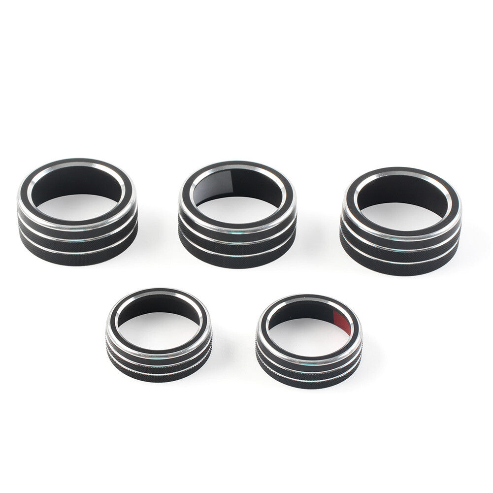 for Honda Accord 10th Generation 18-22 Control Switch Knob Ring Cover Trim Black
