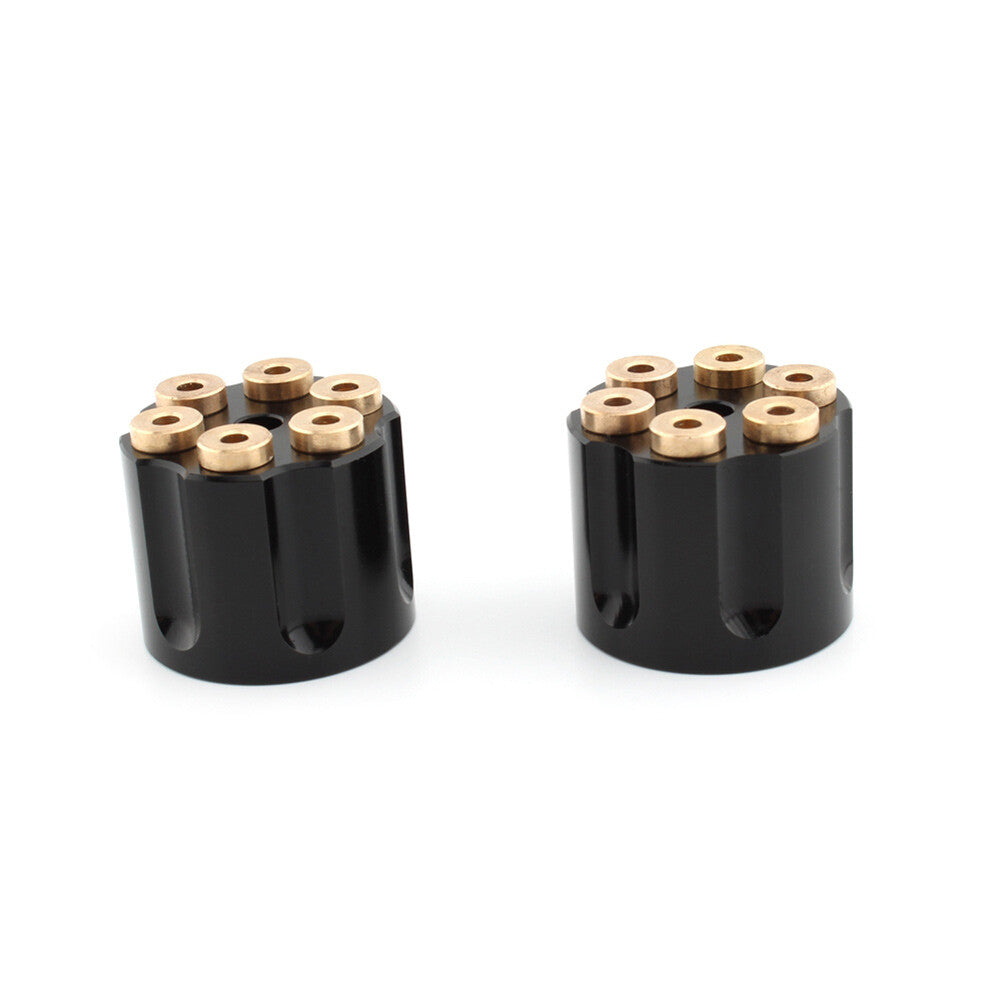 2x Rear for Seat Bolt Fender Screw Nut 6mm for Harley Breakout Road Glide CVO Black