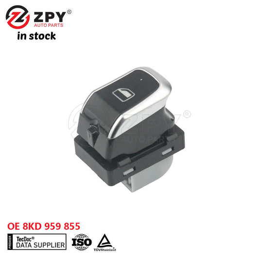 ZPY Fit for Audi A4 S4 A5 S5 Q5 R8 RS4 RS5 Passenger Side Window Switch
