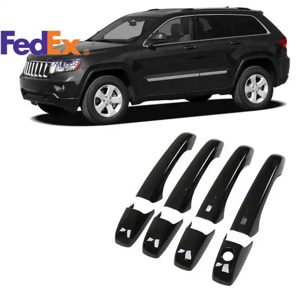 Car Glossy Black Door Handle Cover for Jeep for Grand Cherokee for Dodge Durango 2011-20