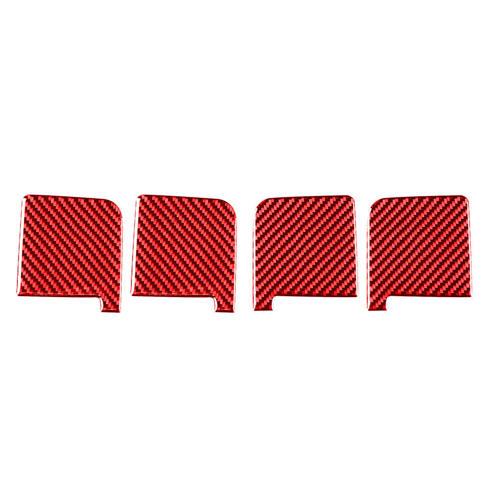 4¢ª T¨¹rgriff-Sch¨¹ssel-Abdeckungs-Verkleidung f¨¹r for Toyota Tundra 2014-2021 Rot
