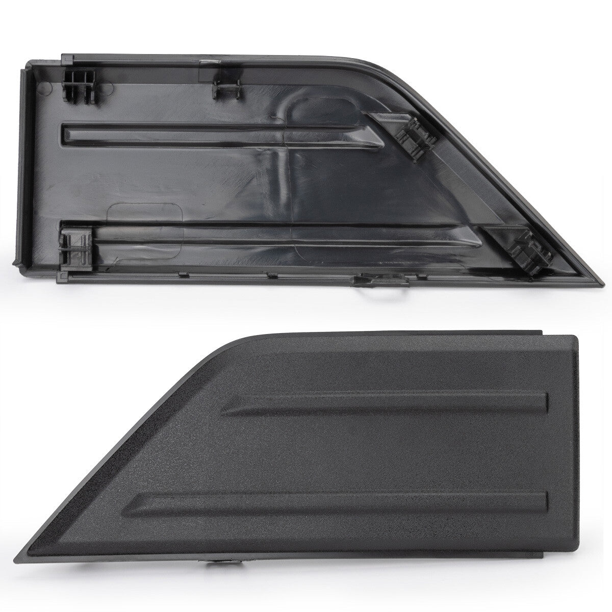 For 2021-2023 for Ford F150 Black Front Bumper Corner Panel Cover Trim Accessories