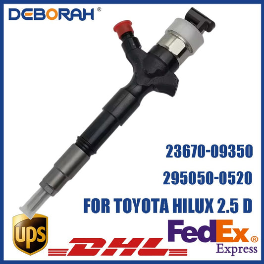295050-0520 Diesel Fuel Injector 23670-09350 Injector Nozzle for Toyota Hilux