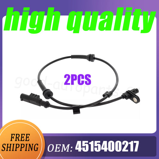 Two front L or R ABS wheel speed sensors for Smart Fortwo 2011-2015 4515400217