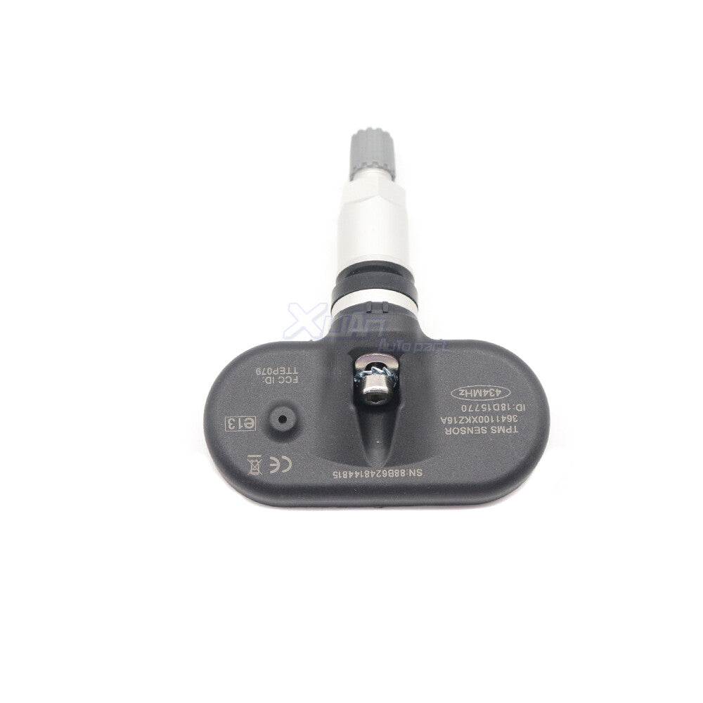 4-pack TPMS tire pressure sensors 3641100XKZ16A suitable for Great Wall for Haval H6 M6 11-20