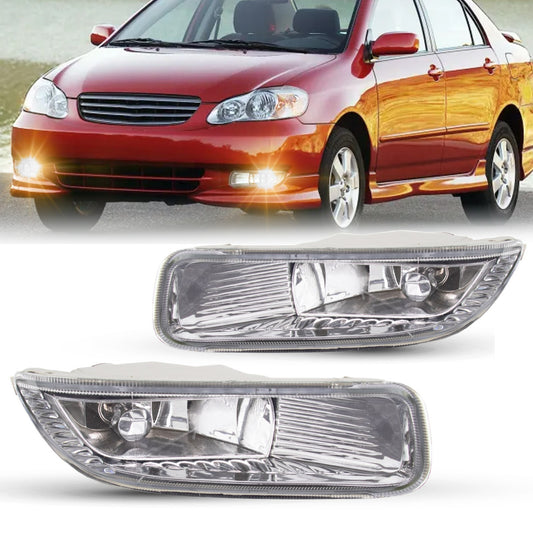 Fog light assembly replacement parts for 2003-2004 for Toyota for Corolla L+R