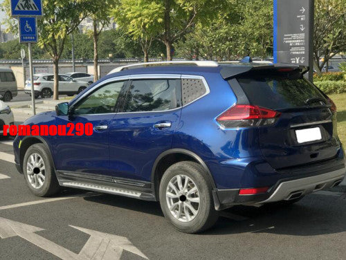 for Nissan Rogue 14-2020 Chrome Window Vent Visor Sun Rain Deflector Guard Decor