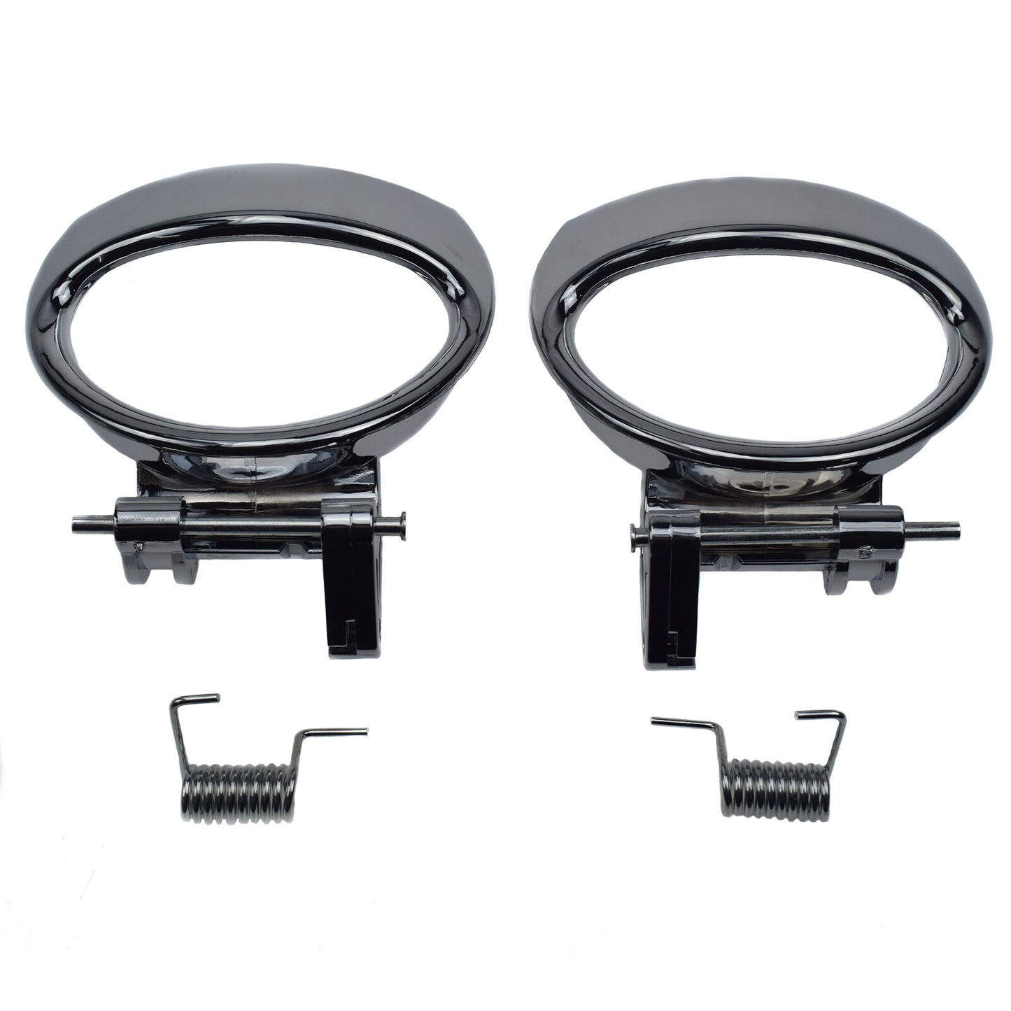 A pair Door Handles Front Rear Left Right Interior Chrome for Chevy HHR 2006-11