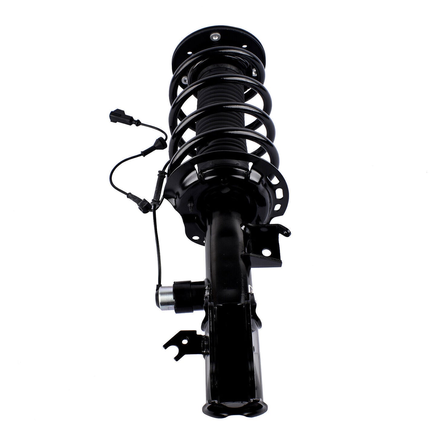 A pair of front shock absorber strut assemblies with electric adjustment suitable for Jaguar XJ X351 XJR XJR575 2010-2019