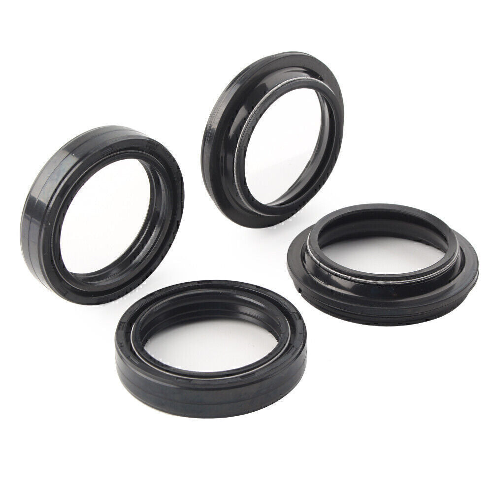 2x 41X52.2-11 MM Motorcycle Front Fork Damper Shock Absorber Fork Oil Dust Seal