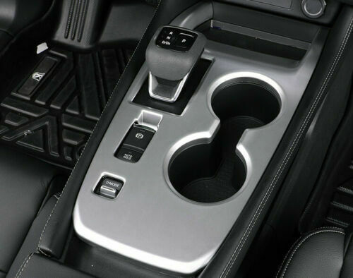 for Nissan Rogue X-Trail 2021-2023 Silver Central Console Gear Shift Panel Trim