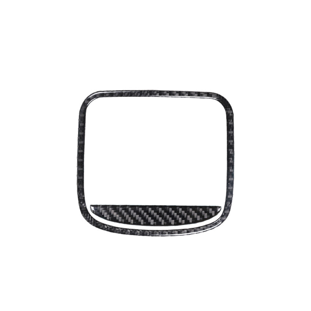 2X Carbon Fiber Rear Air Vent Panel Cover Trim for Chrysler 200 2015-2017 Type B