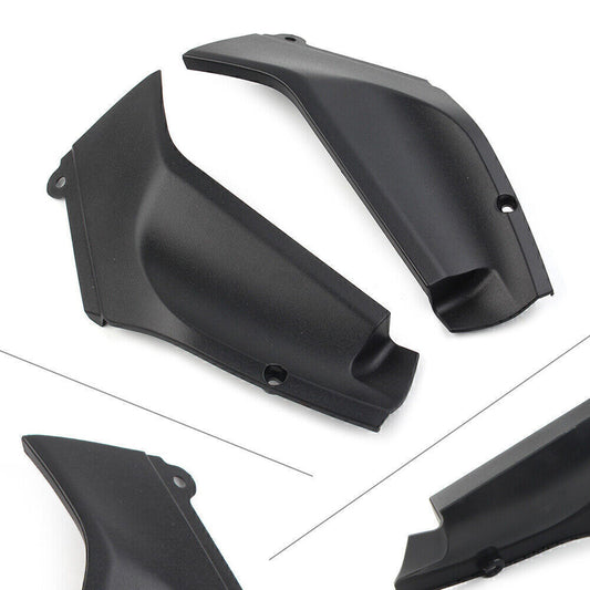 Black Gas Tank Side Cover Fairing Panel Left  Right for YAMAHA YZF R1 1998-2001
