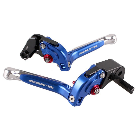 CNC Folding Extendable Brake/Clutch Levers for SUZUKI GSXR 600/750 1997-2003