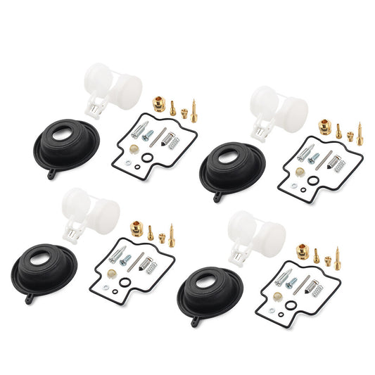 Fit for Kawasaki ZZR400 ZX400 1990-2006 Carburetor Repair Kit Float Slow Jet Vavle