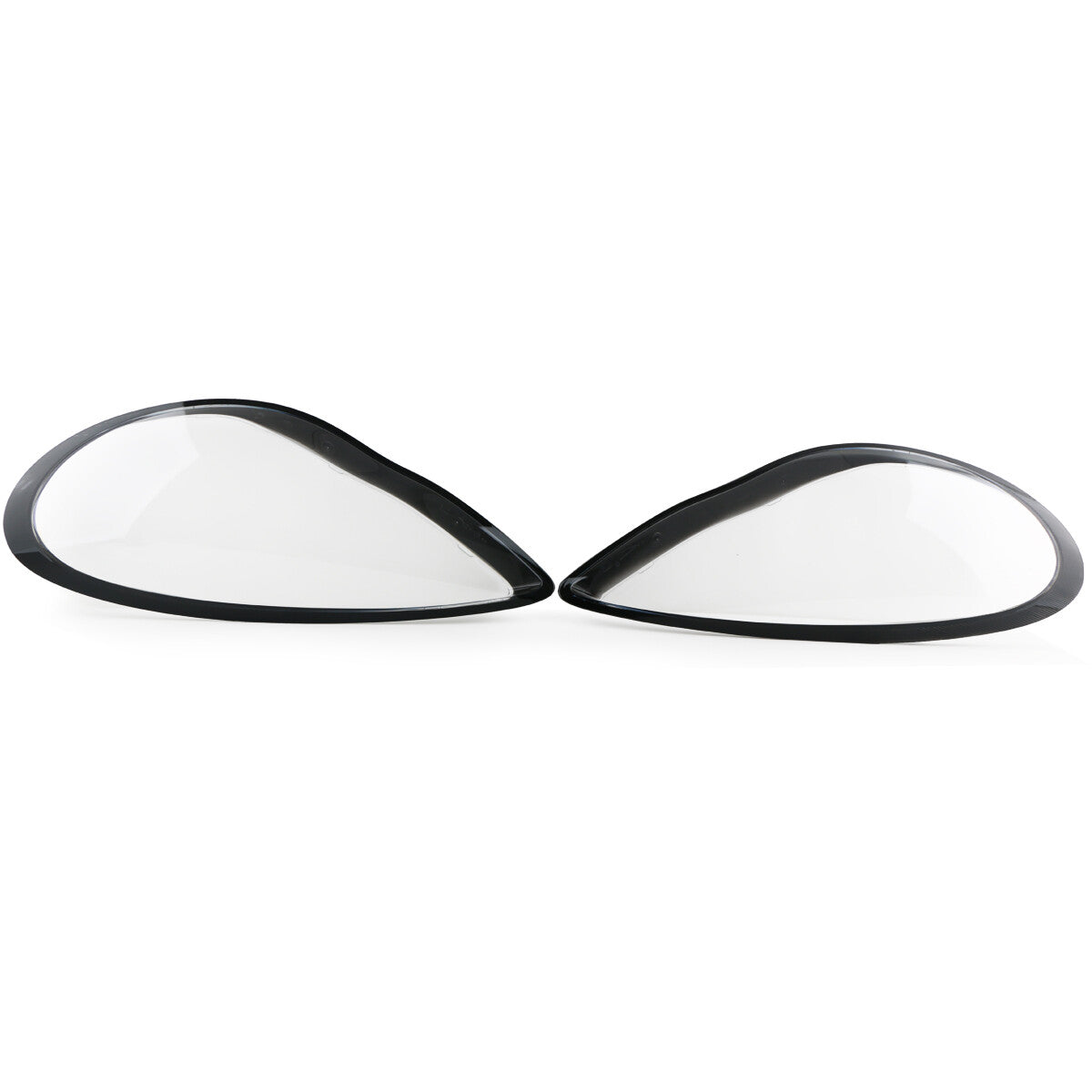 2-Piece Headlight Cover Lens Protector for Porsche for Panamera 2011 - 2013 L+R